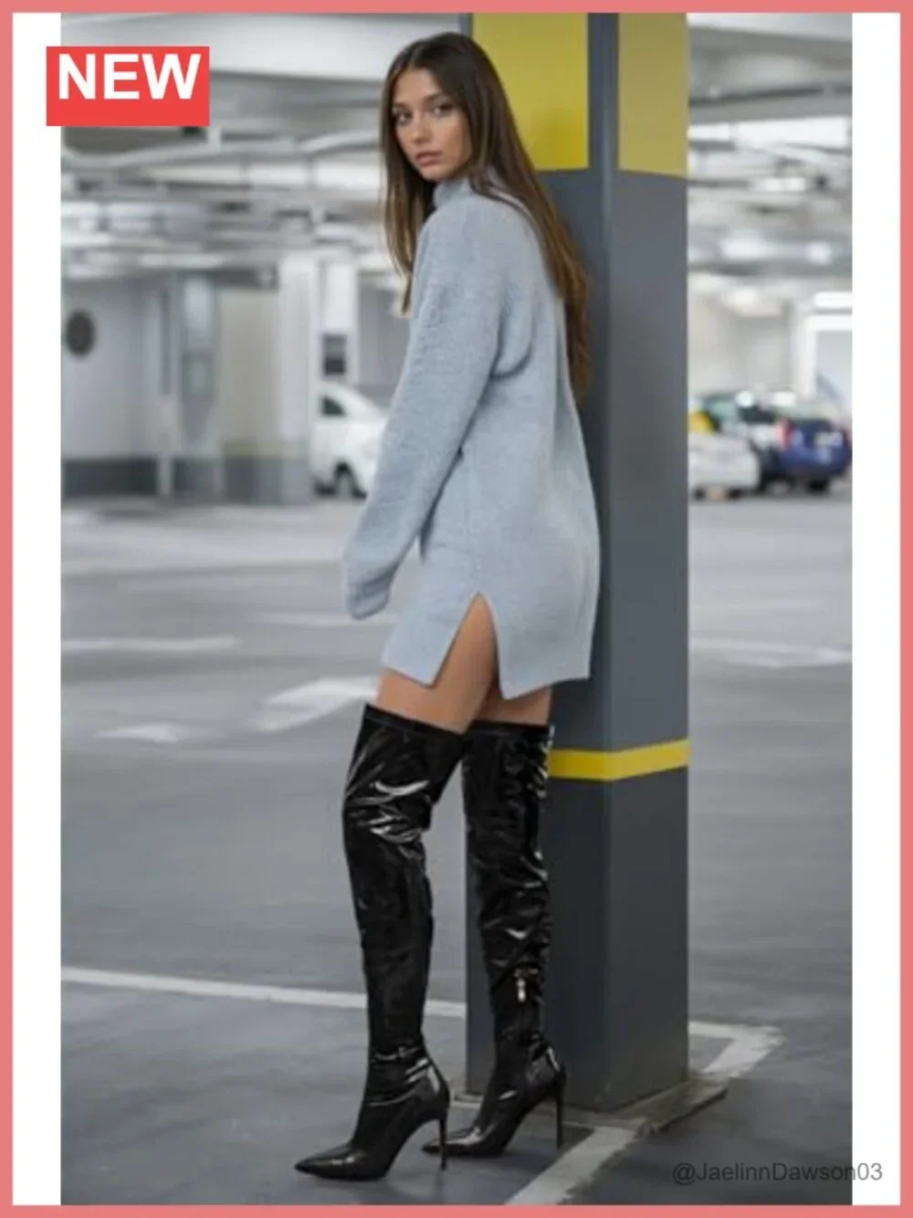 Stiletto Over the Knee Boots 3.9 Inch Heels Side Zipper Thigh High Party